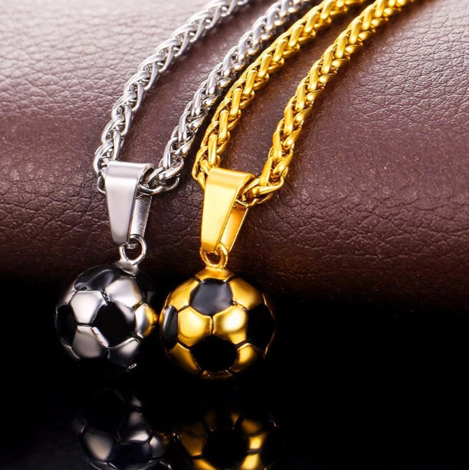 Stainless Steel World Cup Jewelry Pendant