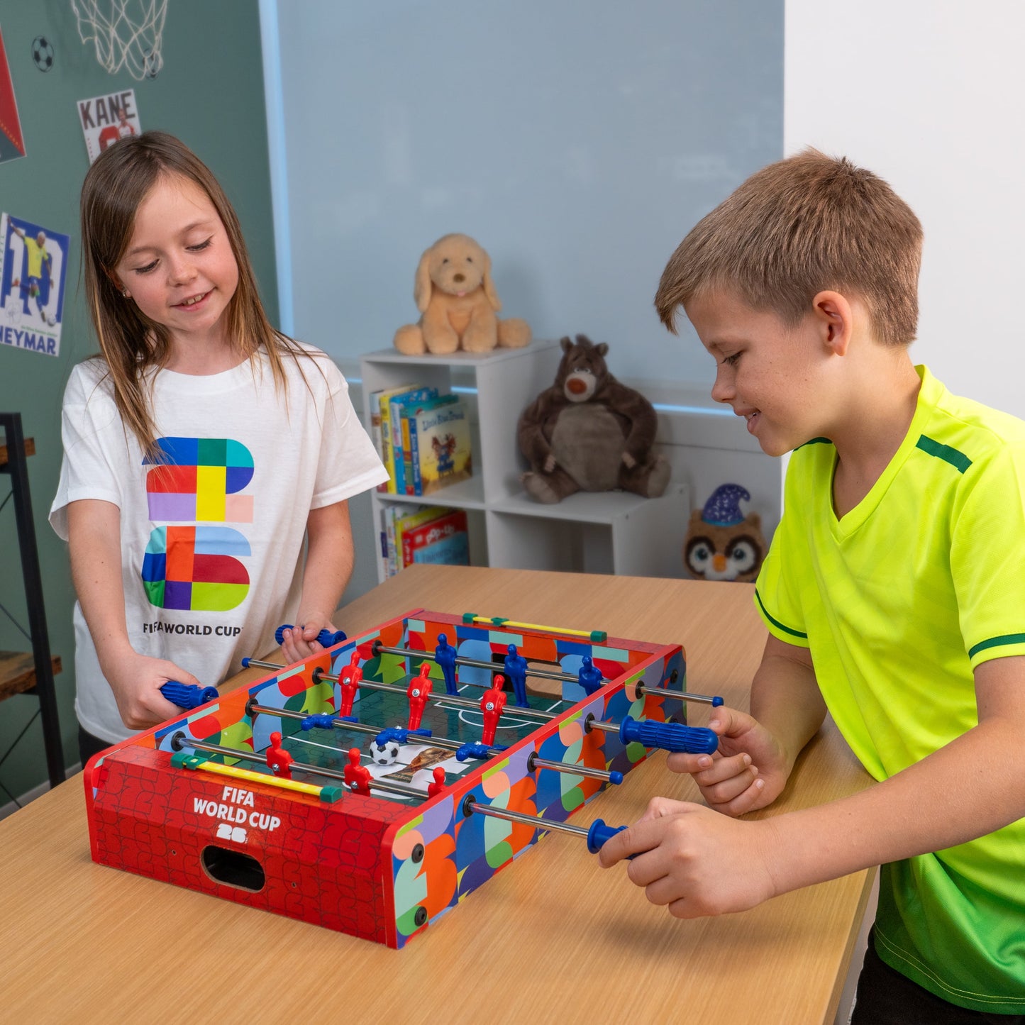 FIFA Tabletop Foosball Game Wood Soccer