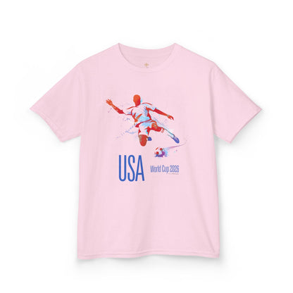 Kids Soccer USA World Cup 2026 Hive Tee
