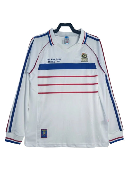 France Long Sleeve Away Shirt - 1998