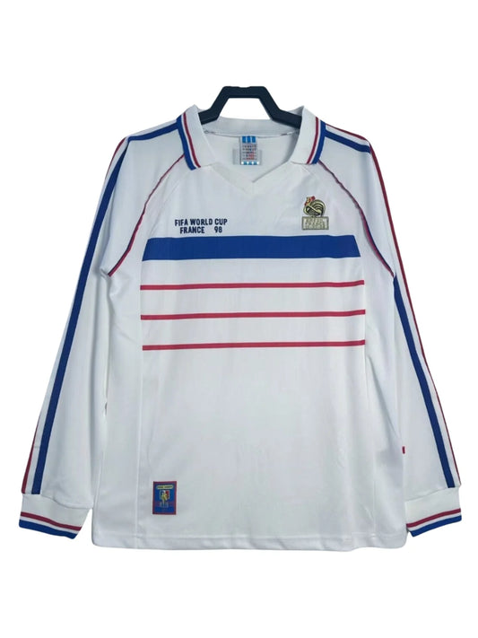 France Long Sleeve Away Shirt - 1998